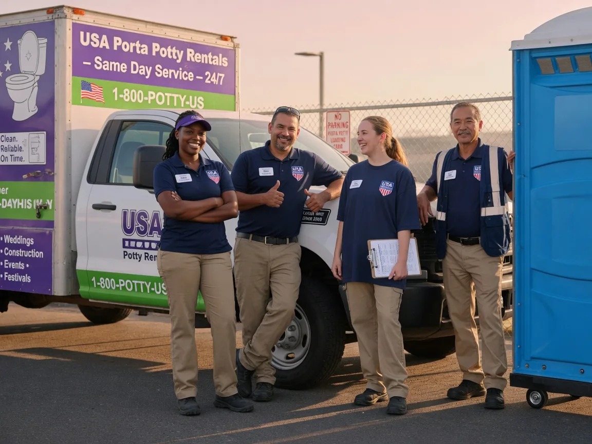 Porta Potty Rental company in Louisville, NE