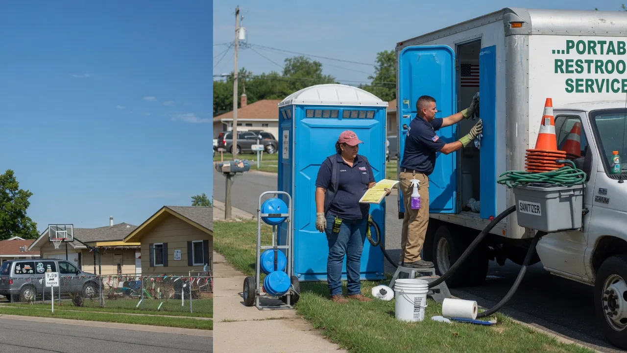 Portable Toilet Rental in Louisville, NE near me